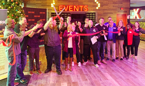 Lucky Strike Bowling Alley grand opening celebration